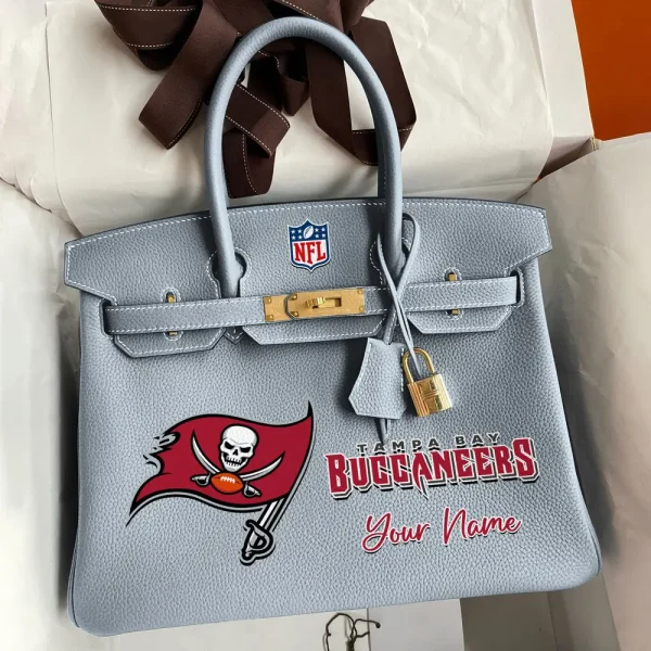 Tampa Bay Buccaneers Deluxe Handbag For Women Custom Your Name 2025 Versions, Sport Deluxe Handbag SPTSDB030 - Image 4