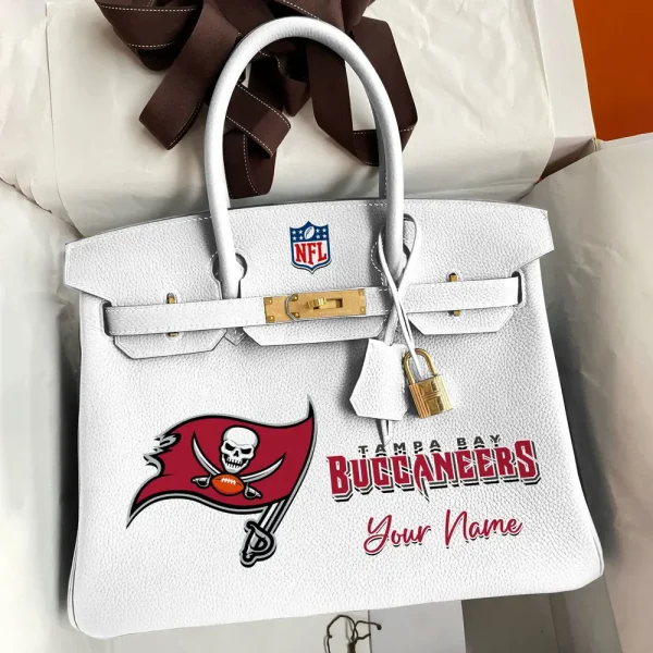 Tampa Bay Buccaneers Deluxe Handbag For Women Custom Your Name 2025 Versions, Sport Deluxe Handbag SPTSDB030 - Image 6