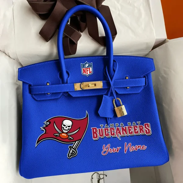 Tampa Bay Buccaneers Deluxe Handbag For Women Custom Your Name 2025 Versions, Sport Deluxe Handbag SPTSDB030 - Image 8