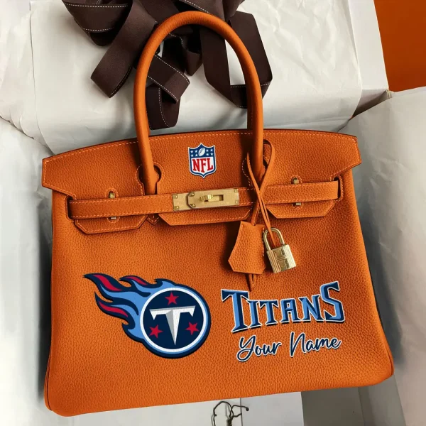 Tennessee Titans Deluxe Handbag For Women Custom Your Name 2025 Versions, Sport Deluxe Handbag SPTSDB031 - Image 2