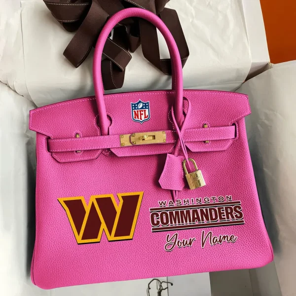 Washington Commanders Deluxe Handbag For Women Custom Your Name 2025 Versions, Sport Deluxe Handbag SPTSDB032 - Image 2