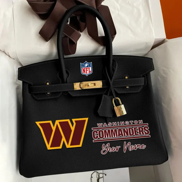 Washington Commanders Deluxe Handbag For Women Custom Your Name 2025 Versions, Sport Deluxe Handbag SPTSDB032 - Image 5