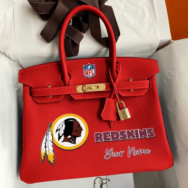 Washington Redskins Deluxe Handbag For Women Custom Your Name 2025 Versions, Sport Deluxe Handbag SPTSDB033 - Image 5
