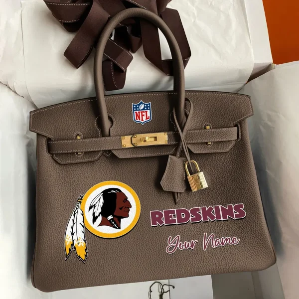 Washington Redskins Deluxe Handbag For Women Custom Your Name 2025 Versions, Sport Deluxe Handbag SPTSDB033 - Image 8