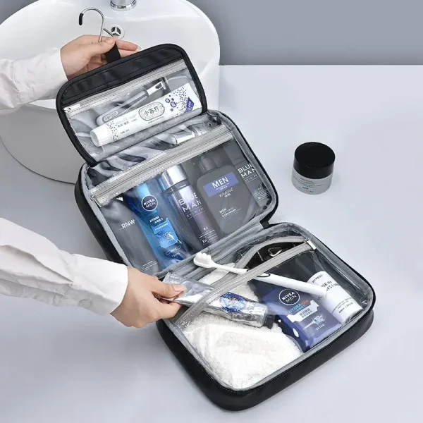 Dallas Cowboys Leather Wash Bag Travel Business Trips 2025 SPTMLWBTBT041 - Image 3