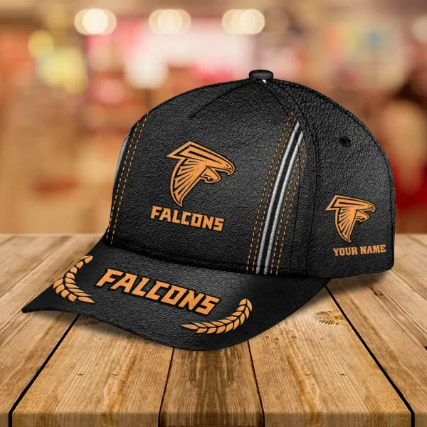 Atlanta Falcons Leather Baseball Cap Trending 2025 SPTLBC034 - Image 2