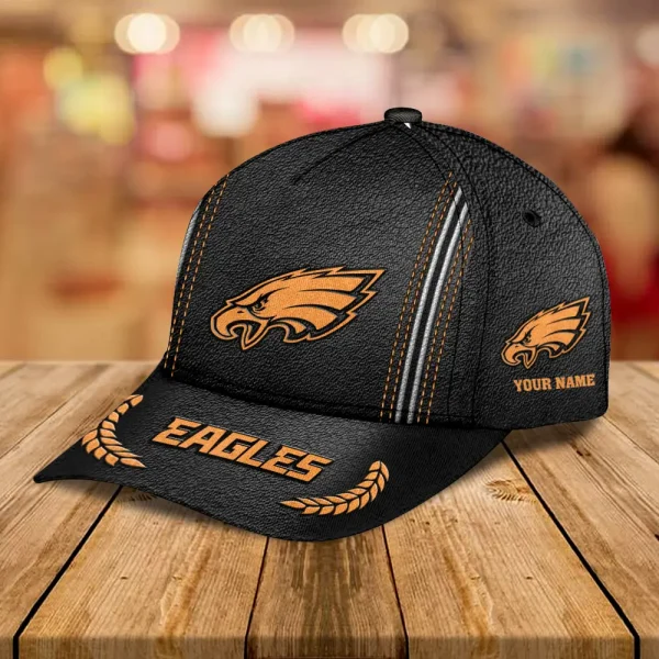 Philadelphia Eagles Leather Baseball Cap Trending 2025 SPTLBC058