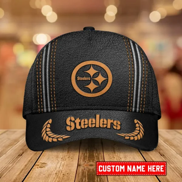 Pittsburgh Steelers Leather Baseball Cap Trending 2025 SPTLBC059