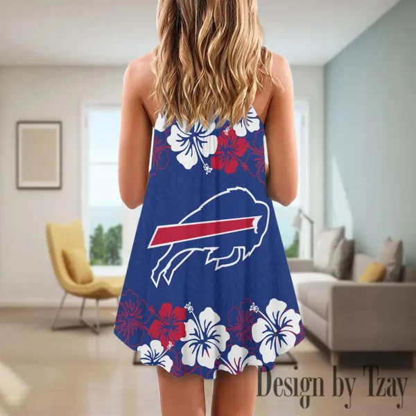 Buffalo Bills Summer Sleeveless Cami Dress Trending 2025 SPTSSCDT003 - Image 2