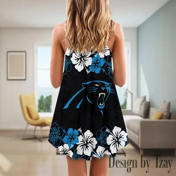 Carolina Panthers Summer Sleeveless Cami Dress Trending 2025 SPTSSCDT004 - Image 3