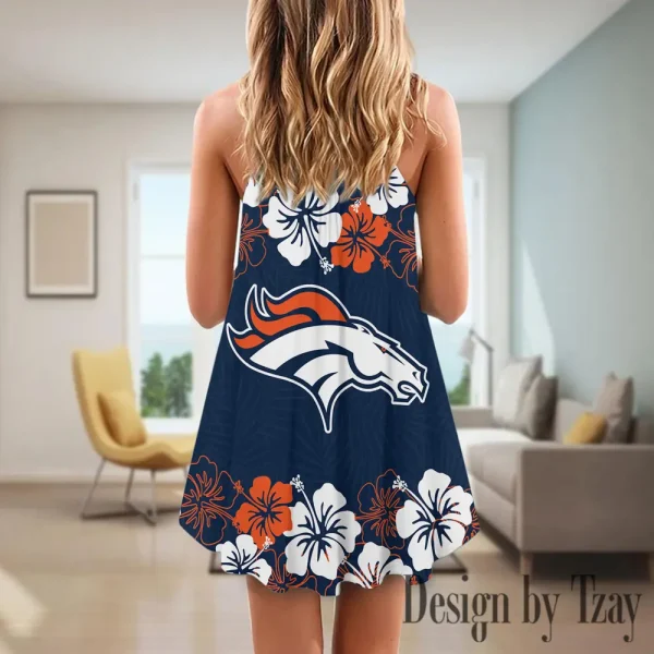Denver Broncos Summer Sleeveless Cami Dress Trending 2025 SPTSSCDT010 - Image 3