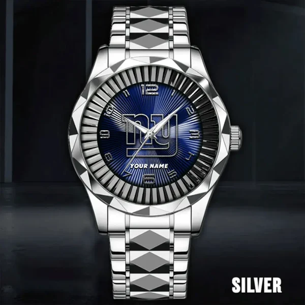 New York Giants Business Watch For Men Automatic Mechanical Stainless Steel Band 2025 SPTDMW632 - Image 2