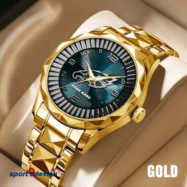 Philadelphia Eagles Business Watch For Men Automatic Mechanical Stainless Steel Band 2025 SPTDMW634 - Image 4