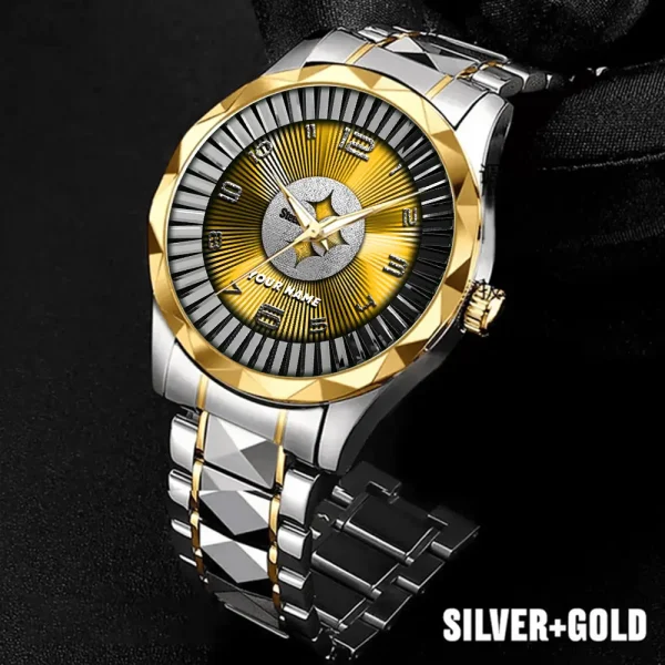 Pittsburgh Steelers Business Watch For Men Automatic Mechanical Stainless Steel Band 2025 SPTDMW635