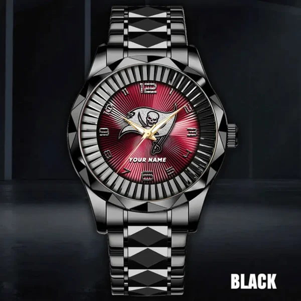 Tampa Bay Buccaneers Business Watch For Men Automatic Mechanical Stainless Steel Band 2025 SPTDMW638 - Image 4