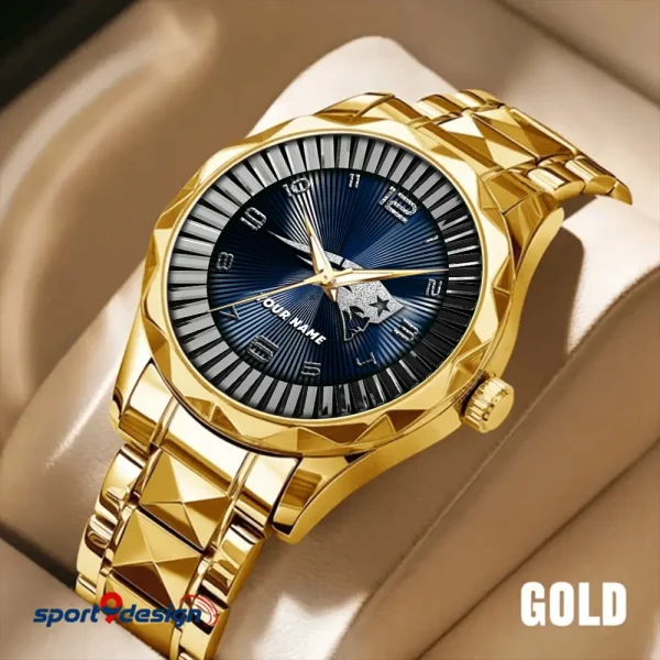 New England Patriots Business Watch For Men Automatic Mechanical Stainless Steel Band 2025 SPTDMW630 - Image 2