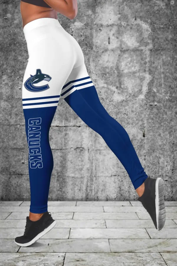 Vancouver Canucks Personalized Combo Croptop Hoodie And Leggings AZHLTT669 - Image 3