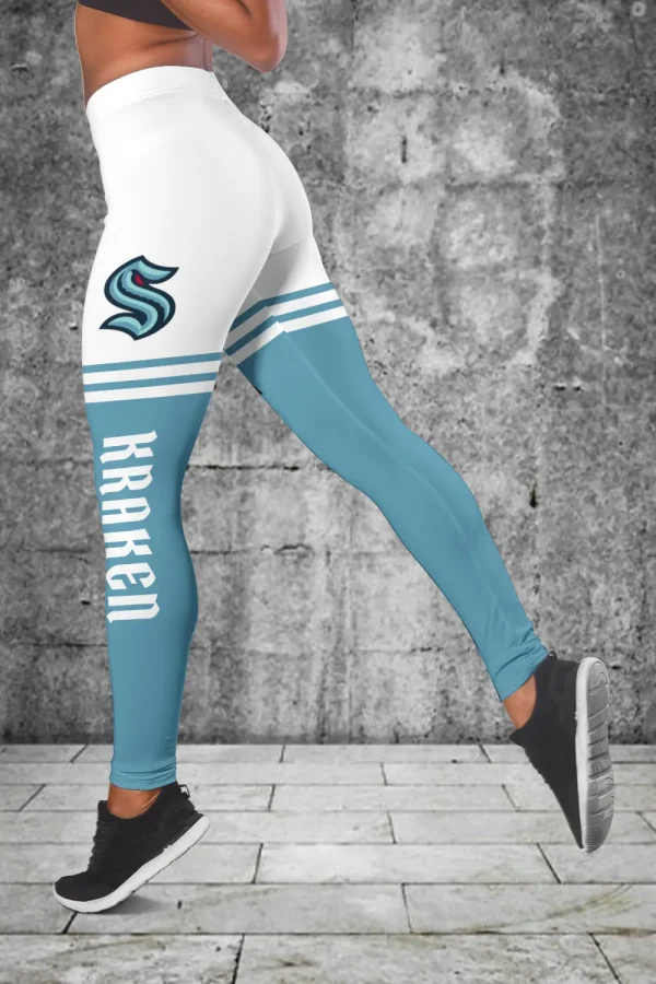 Seattle Kraken Personalized Combo Croptop Hoodie And Leggings AZHLTT674 - Image 3