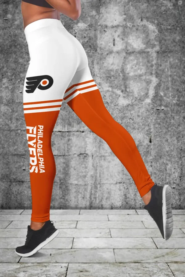 Philadelphia Flyers Personalized Combo Croptop Hoodie And Leggings AZHLTT677 - Image 3