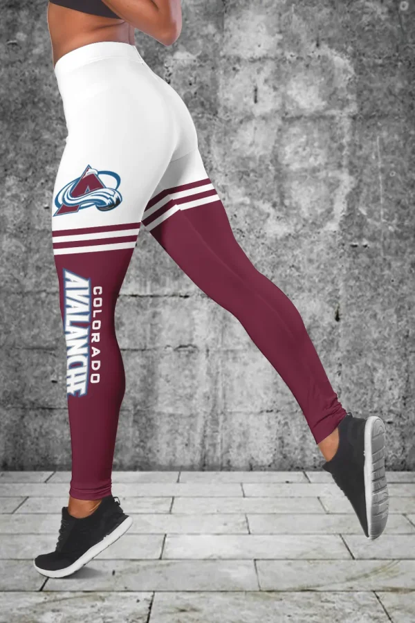 Colorado Avalanche Personalized Combo Croptop Hoodie And Leggings AZHLTT691 - Image 3