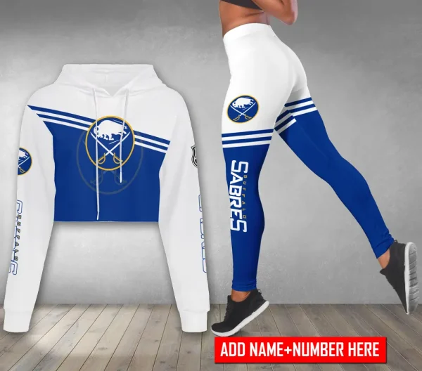 Buffalo Sabres Personalized Combo Croptop Hoodie And Leggings AZHLTT695