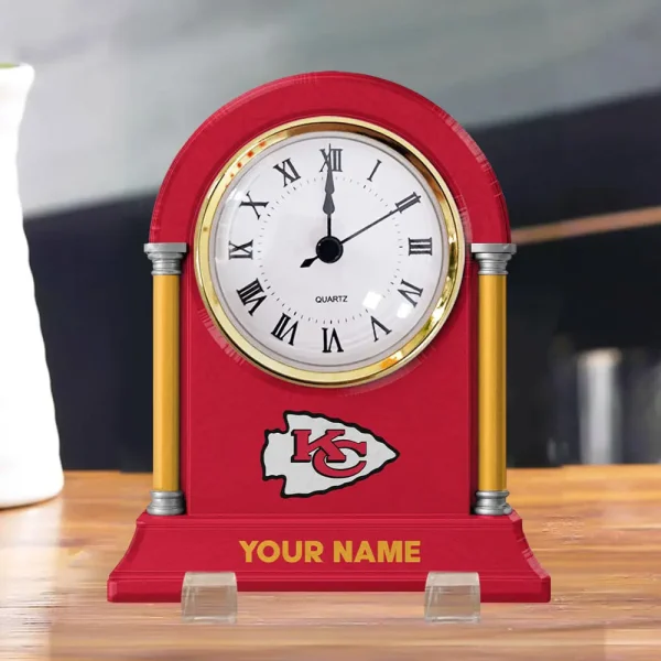 Kansas City Chiefs NFL New Acrylic Clock Plaque For Home SPTACP001 - Image 4