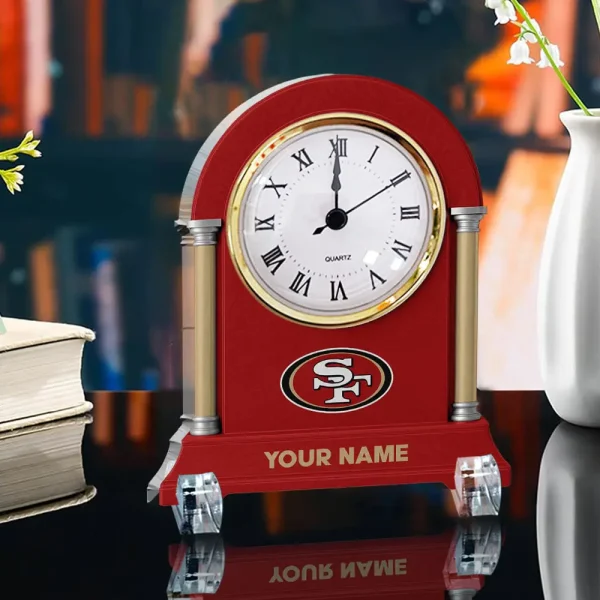 San Francisco 49ers NFL New Acrylic Clock Plaque For Home SPTACP004 - Image 3