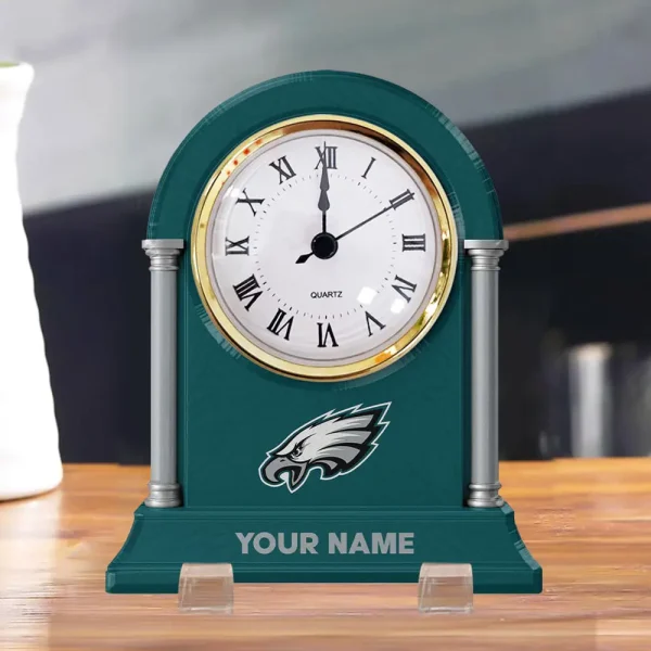 Philadelphia Eagles NFL New Acrylic Clock Plaque For Home SPTACP005 - Image 4