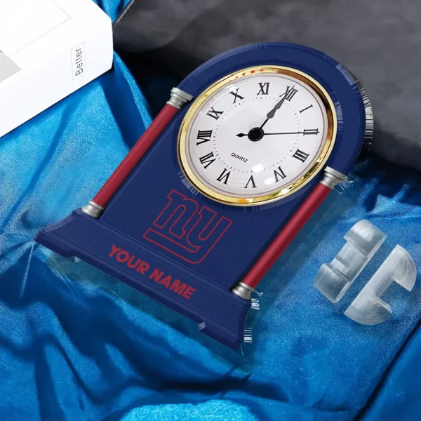 New York Giants NFL New Acrylic Clock Plaque For Home SPTACP009 - Image 2