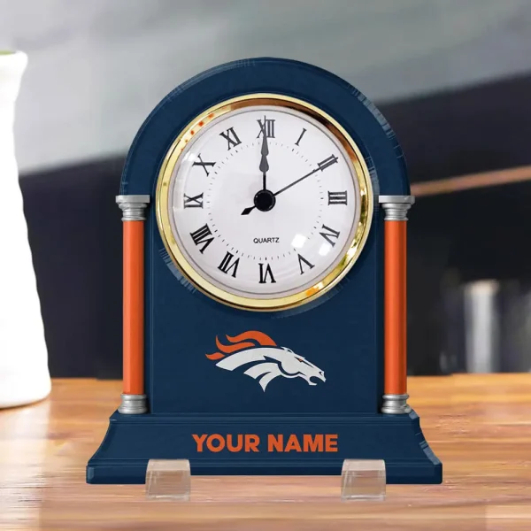 Denver Broncos NFL New Acrylic Clock Plaque For Home SPTACP010 - Image 4