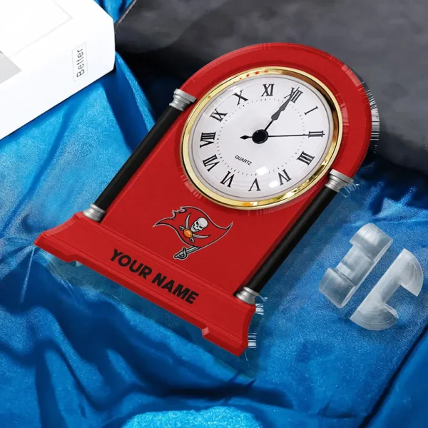 Tampa Bay Buccaneers NFL New Acrylic Clock Plaque For Home SPTACP011 - Image 2
