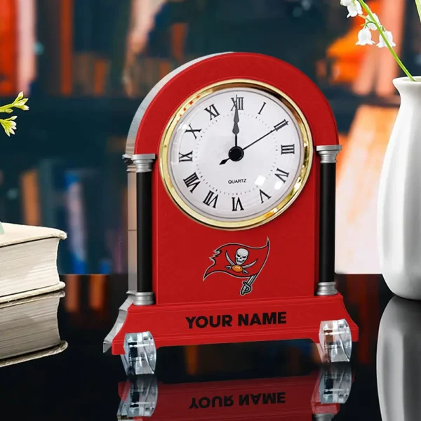 Tampa Bay Buccaneers NFL New Acrylic Clock Plaque For Home SPTACP011 - Image 3
