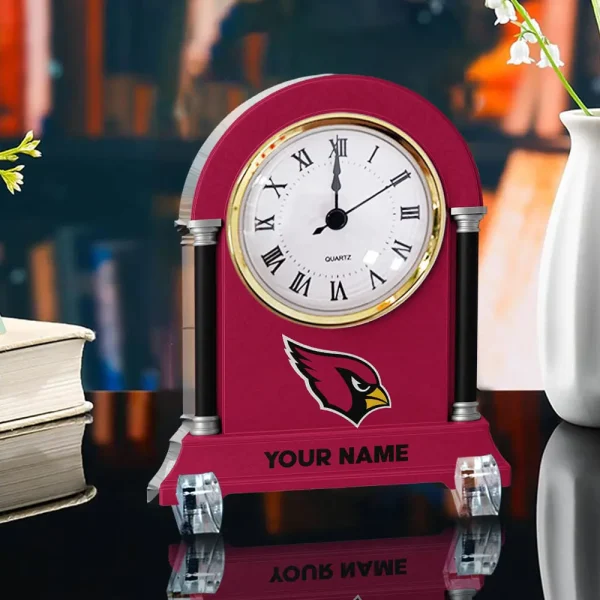 Arizona Cardinals NFL New Acrylic Clock Plaque For Home SPTACP012 - Image 3