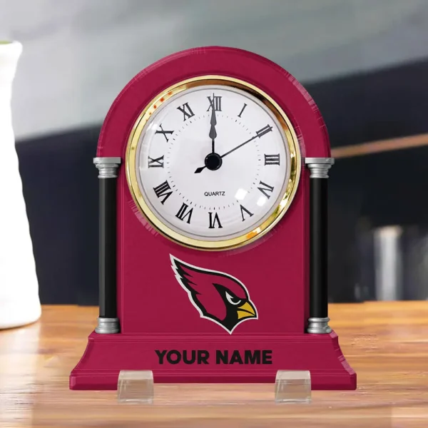 Arizona Cardinals NFL New Acrylic Clock Plaque For Home SPTACP012 - Image 4