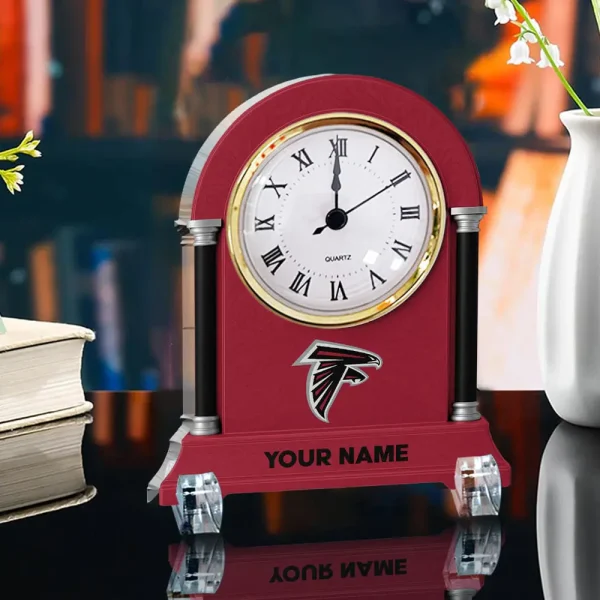 Atlanta Falcons NFL New Acrylic Clock Plaque For Home SPTACP014 - Image 3