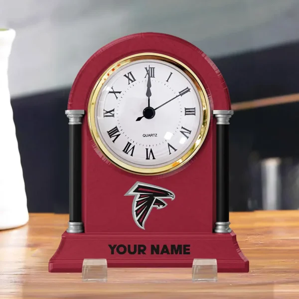 Atlanta Falcons NFL New Acrylic Clock Plaque For Home SPTACP014 - Image 4