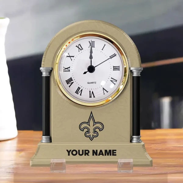 New Orleans Saints NFL New Acrylic Clock Plaque For Home SPTACP015 - Image 4