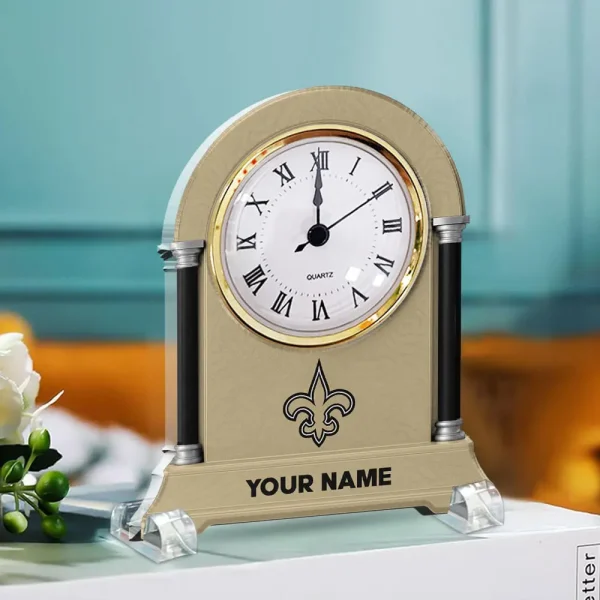 New Orleans Saints NFL New Acrylic Clock Plaque For Home SPTACP015