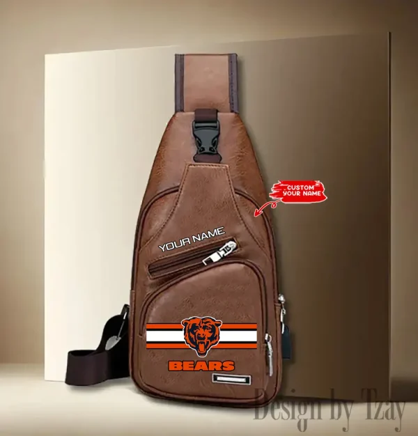 Chicago Bears Fashion Men Chest Bag Single Strap Anti-theft New 2025 SPTLTSLINGBAG199 - Image 2
