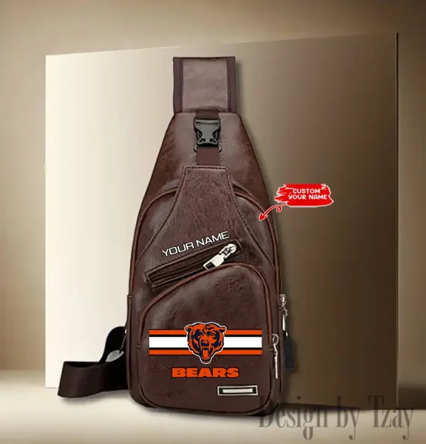 Chicago Bears Fashion Men Chest Bag Single Strap Anti-theft New 2025 SPTLTSLINGBAG199 - Image 3