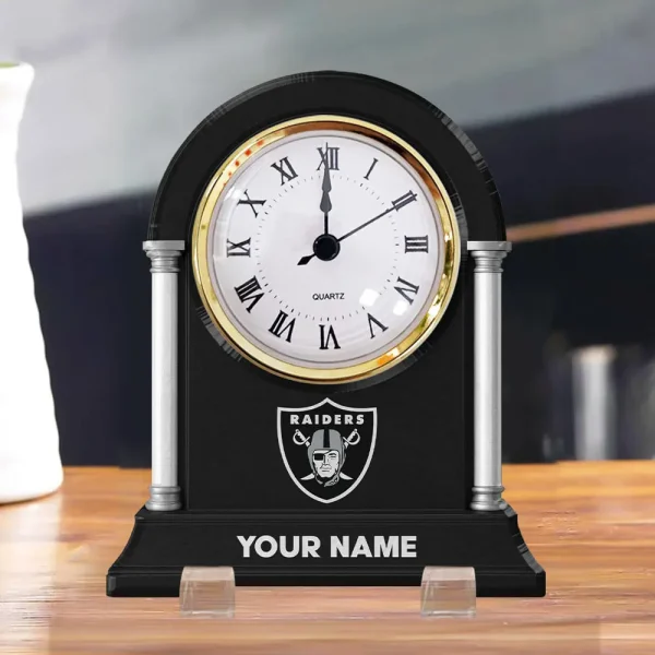 Las Vegas Raiders NFL New Acrylic Clock Plaque For Home SPTACP020 - Image 4