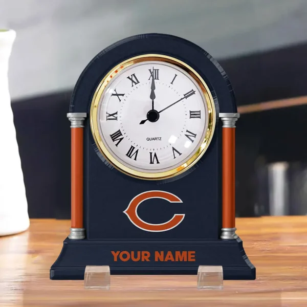 Chicago Bears NFL New Acrylic Clock Plaque For Home SPTACP023 - Image 4