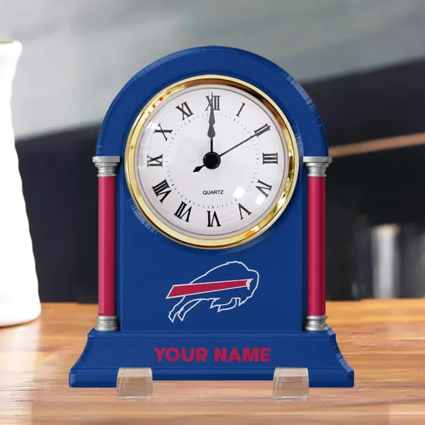 Buffalo Bills NFL New Acrylic Clock Plaque For Home SPTACP024 - Image 4
