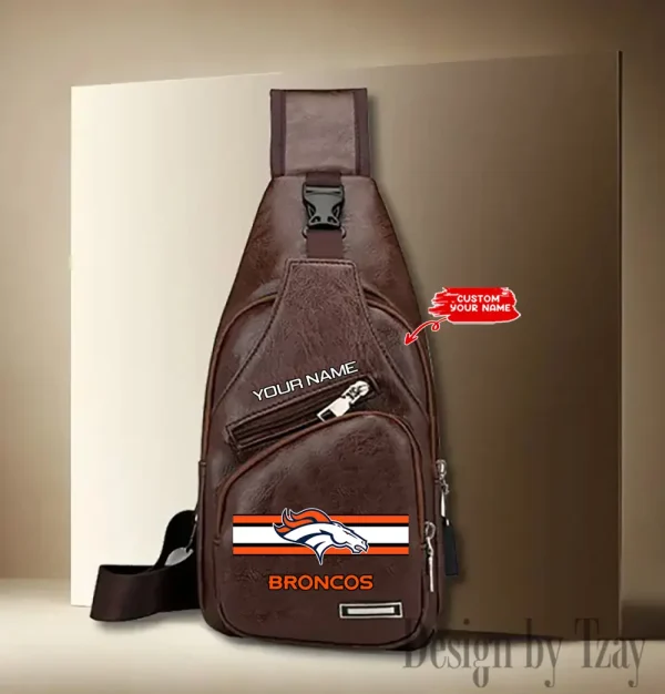 Denver Broncos Fashion Men Chest Bag Single Strap Anti-theft New 2025 SPTLTSLINGBAG203