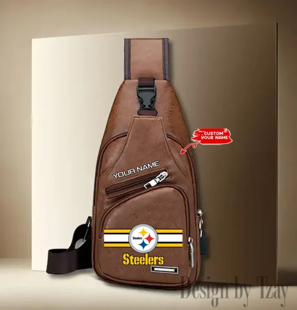 Pittsburgh Steelers Fashion Men Chest Bag Single Strap Anti-theft New 2025 SPTLTSLINGBAG220