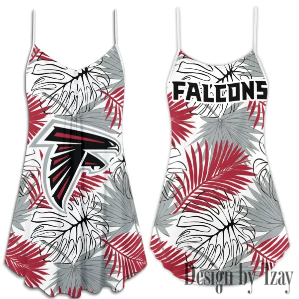 Atlanta Falcons Summer Sleeveless Cami Dress Trending 2025 SPTSSCDT014 - Image 3
