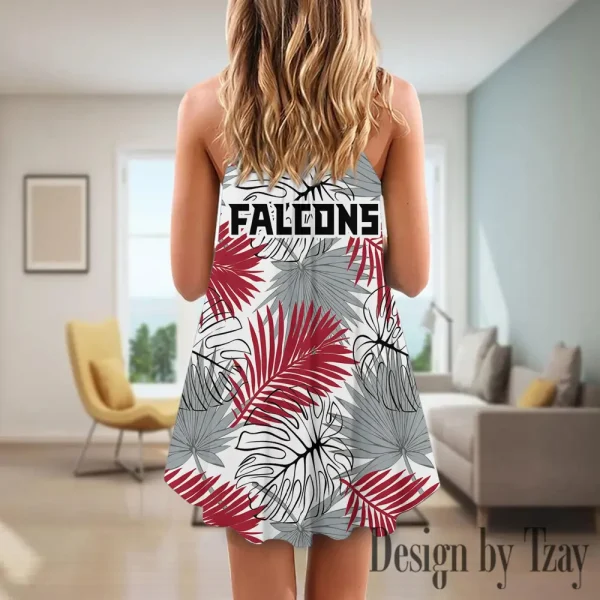 Atlanta Falcons Summer Sleeveless Cami Dress Trending 2025 SPTSSCDT014 - Image 2