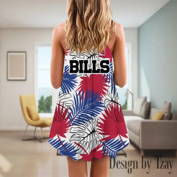 Buffalo Bills Summer Sleeveless Cami Dress Trending 2025 SPTSSCDT016 - Image 2