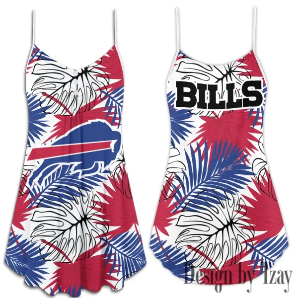 Buffalo Bills Summer Sleeveless Cami Dress Trending 2025 SPTSSCDT016 - Image 3