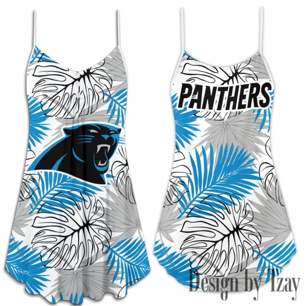 Carolina Panthers Summer Sleeveless Cami Dress Trending 2025 SPTSSCDT017 - Image 3
